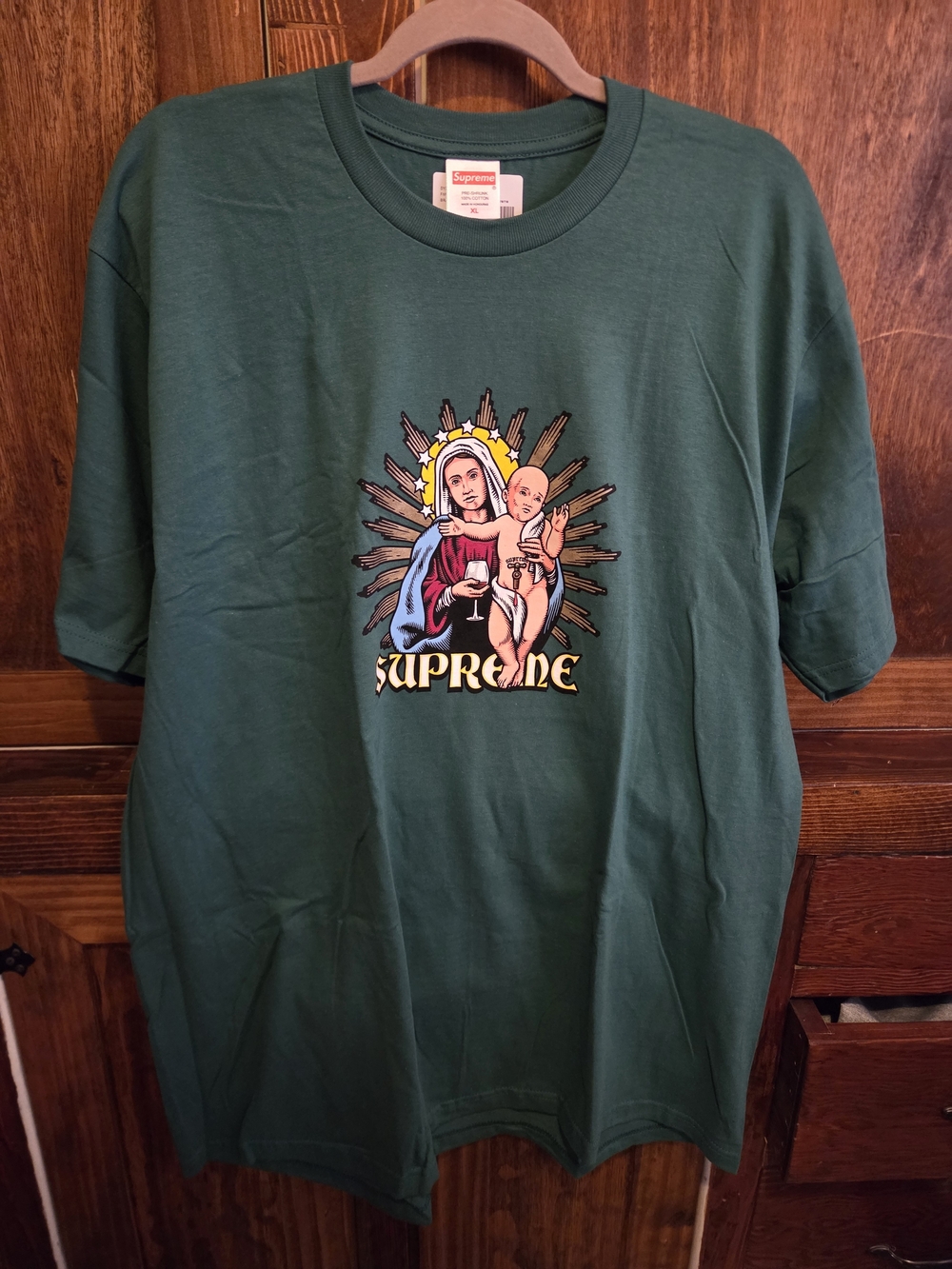 Supreme Blood Tee 'Light Pine'